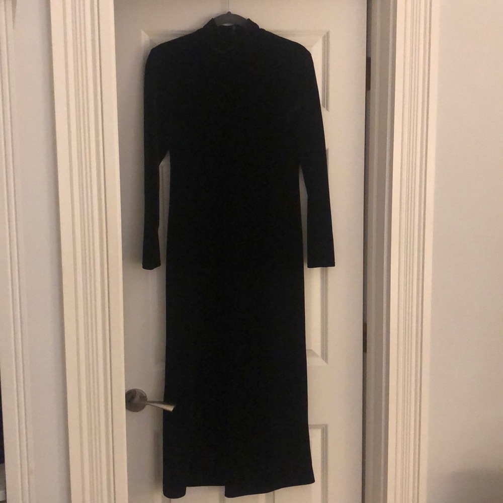 K.C. Spencer black maxi dress